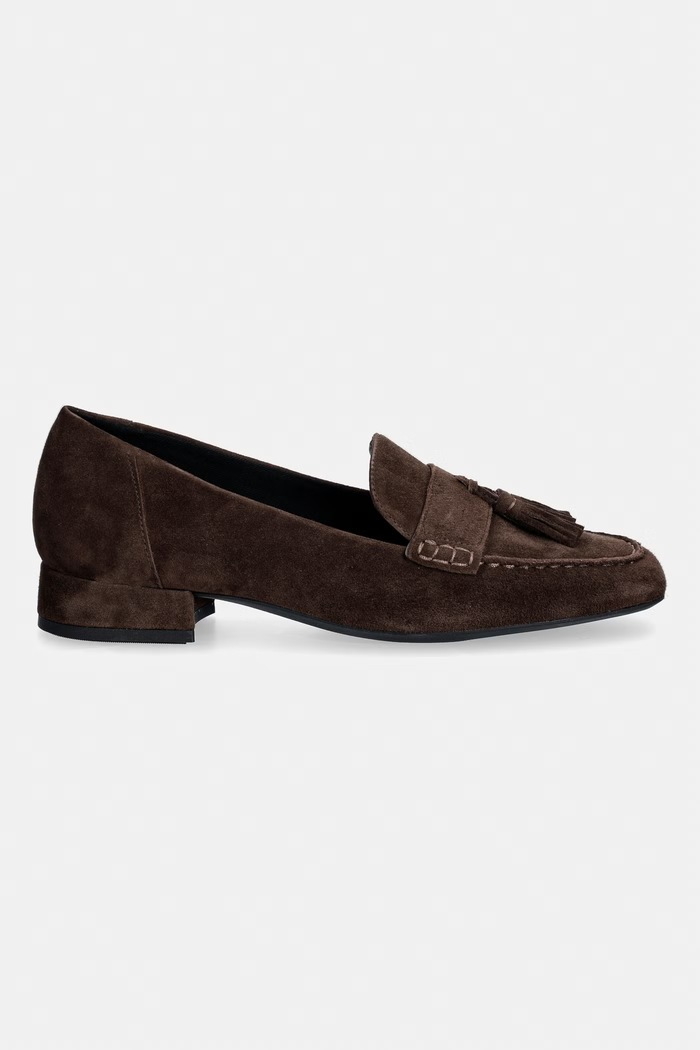 Semišové mokasíny Vagabond Shoemakers DEBBI 6118.140.29 hnedá SS26