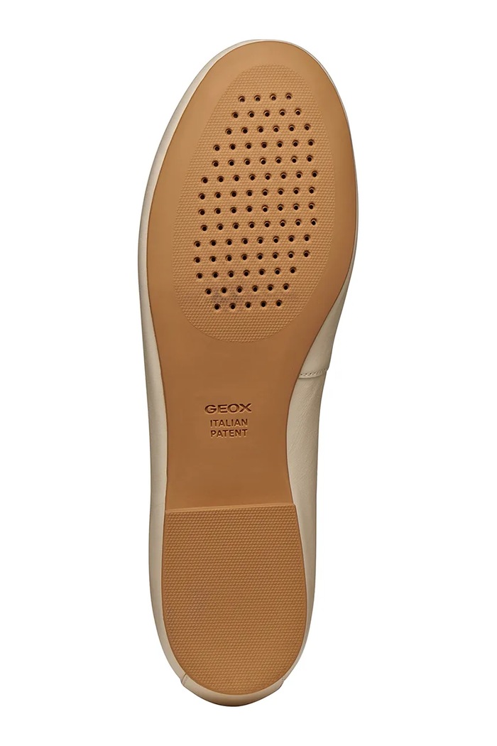 Kožené balerínky Geox D NEW PALMARIA D654JF0TU11C1122