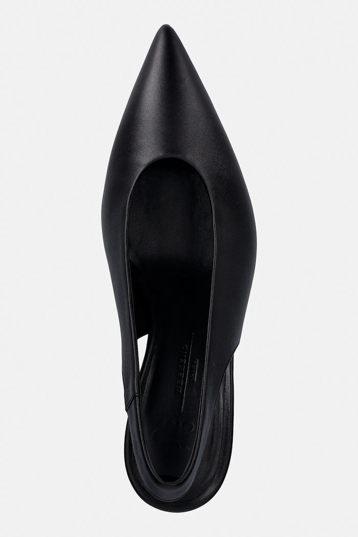 Кожаные туфли Weekend Max Mara Wkarito чёрный 2615521074600.BLACK