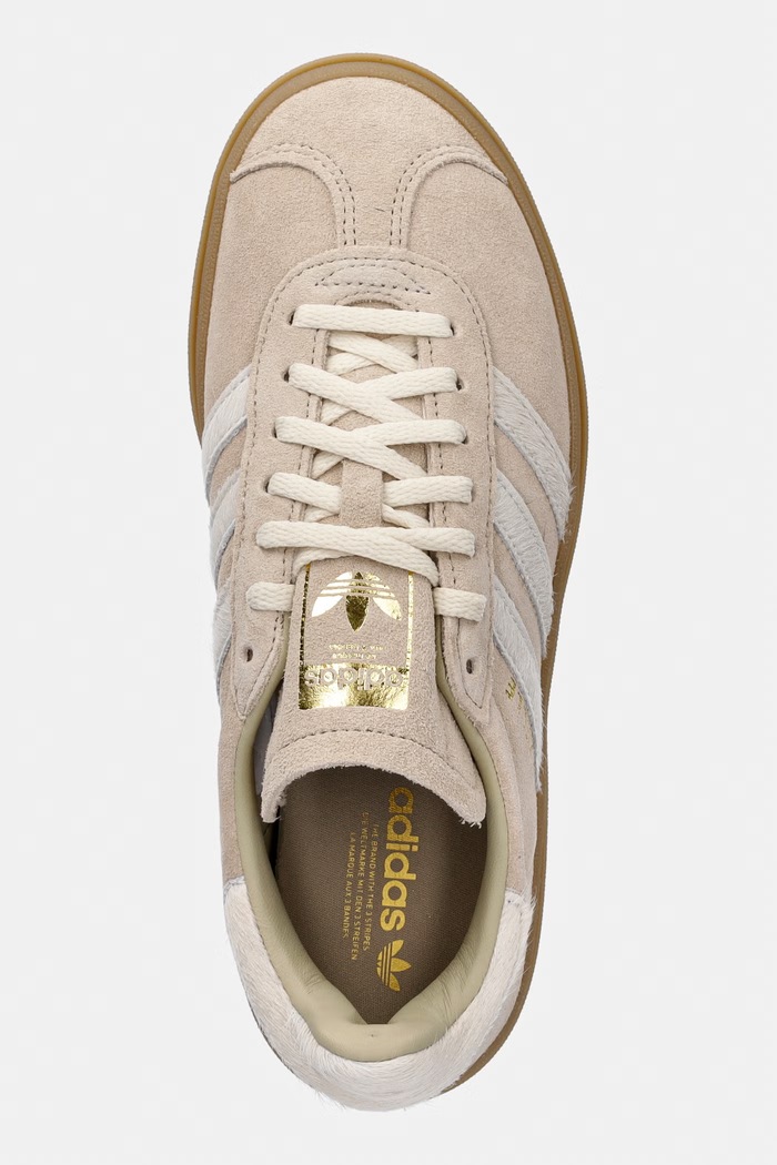 adidas Originals Gazelle Bold tenisky dámske kožené béžová IH4201