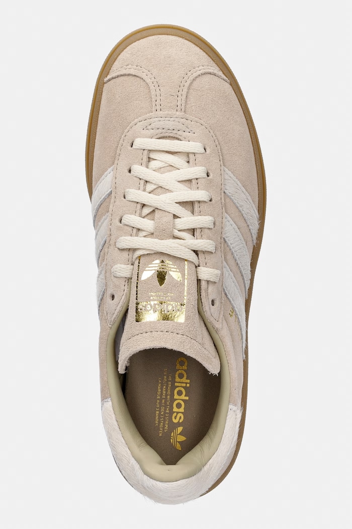 adidas Originals Gazelle Bold tenisky dámske kožené béžová IH4201