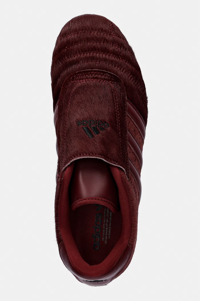 adidas Originals leather sneakers Teakwondo maroon IH4455