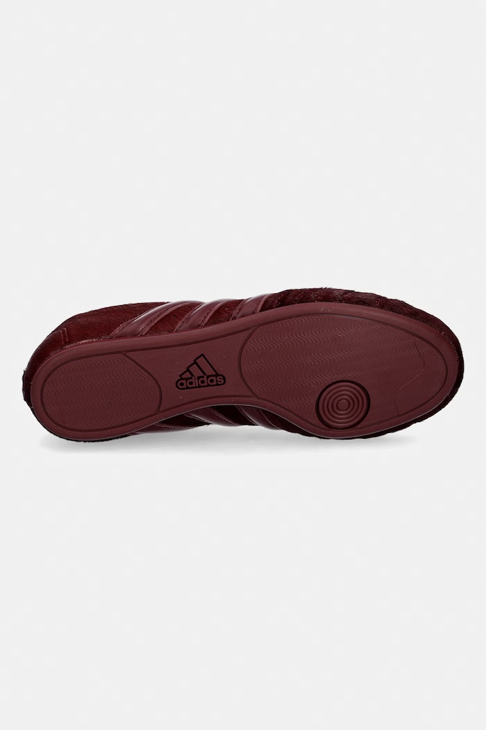 adidas Originals leather sneakers Teakwondo IH4455 maroon