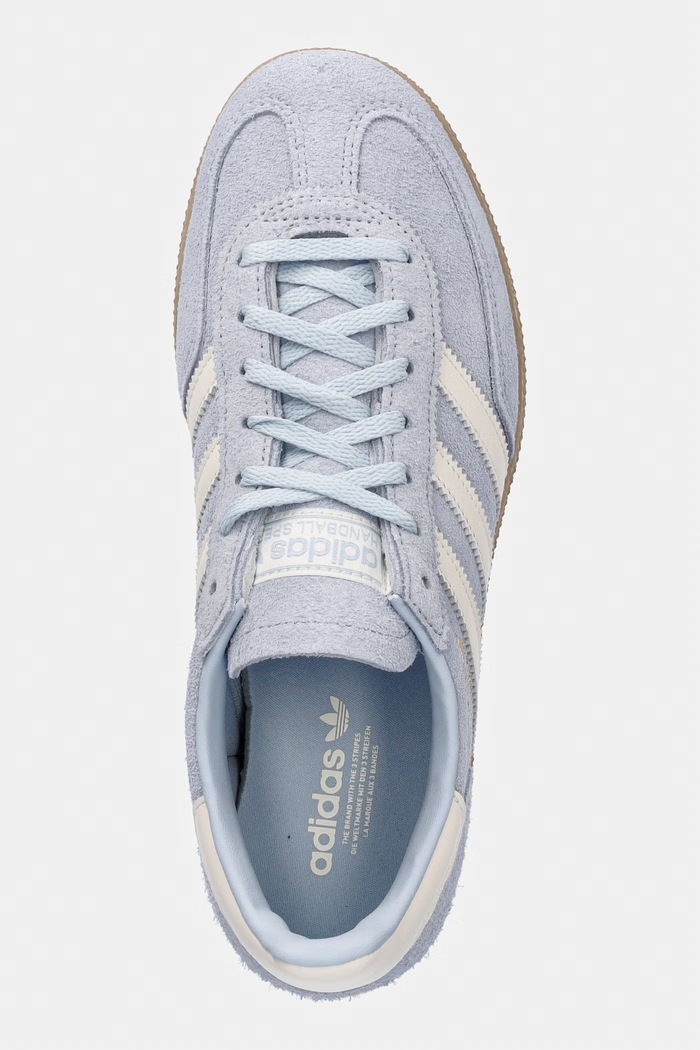 Велурени маратонки adidas Originals Handball Spezial Bold син IH9192