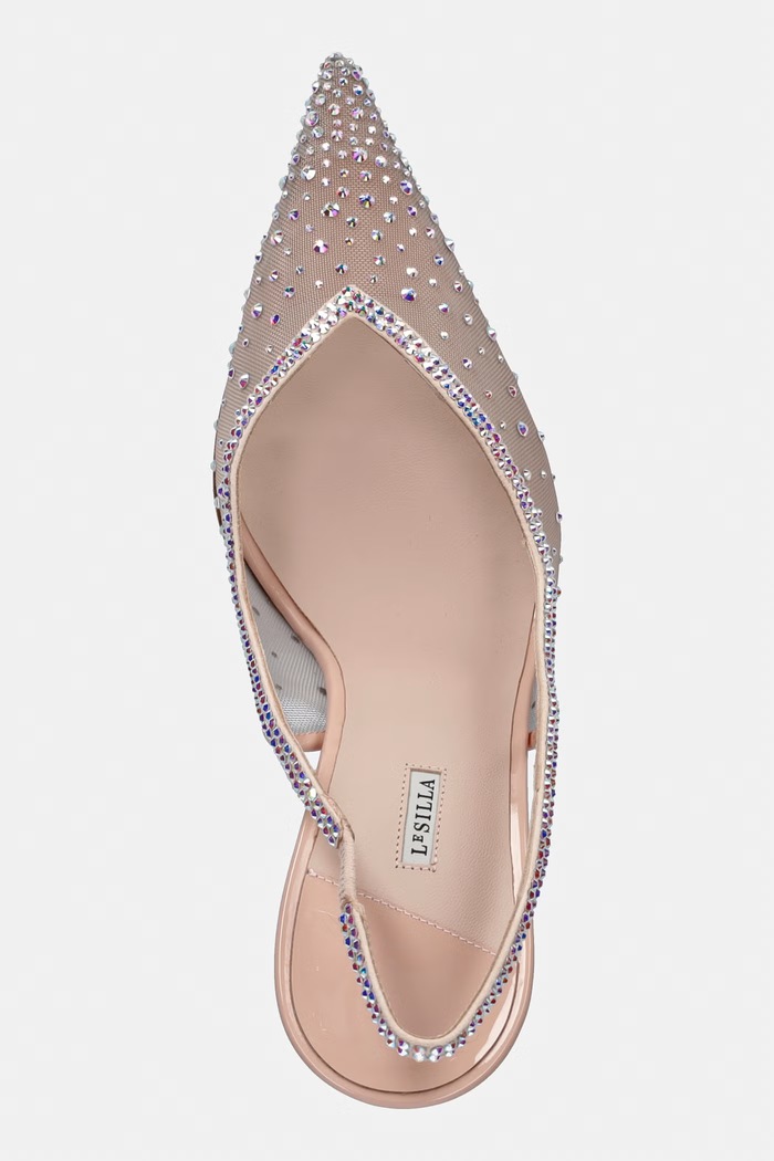 Lodičky Le Silla Chanel Nicole béžová 4247D090BXPPGSM158