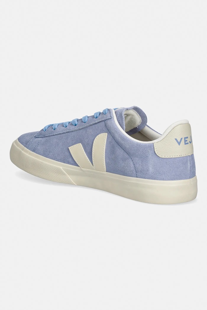 Shoes Veja suede sneakers CAMPO SUEDE CP0321438A blue