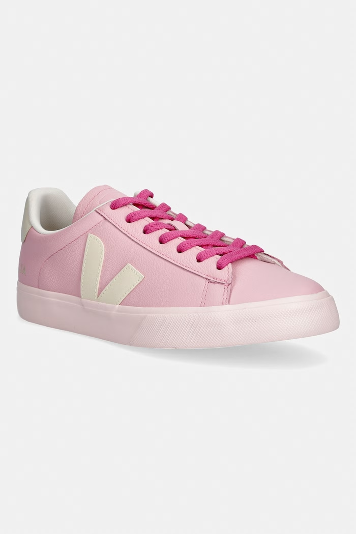 Veja leather sneakers CAMPO LEATHER grain leather pink CP0521403A