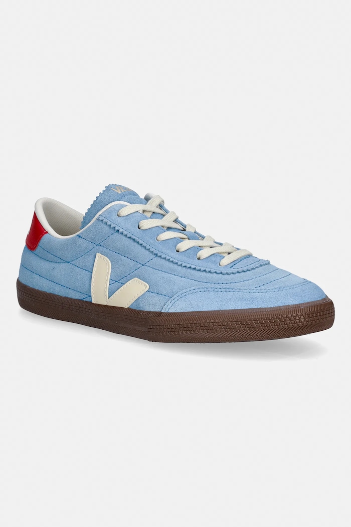 Veja sneakers din piele intoarsă PANENKA SUEDE piele întoarsă albastru FU0321389A