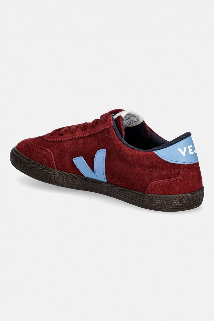 Shoes Veja suede sneakers VOLLEY SUEDE VO0321467A maroon