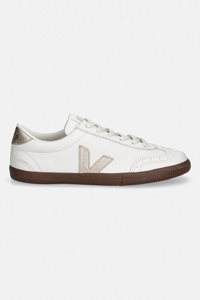 Veja leather sneakers VOLLEY O.T. VO2021413A white SS26