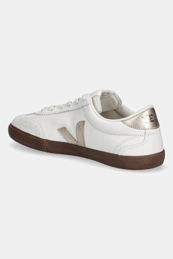 Shoes Veja leather sneakers VOLLEY O.T. VO2021413A white