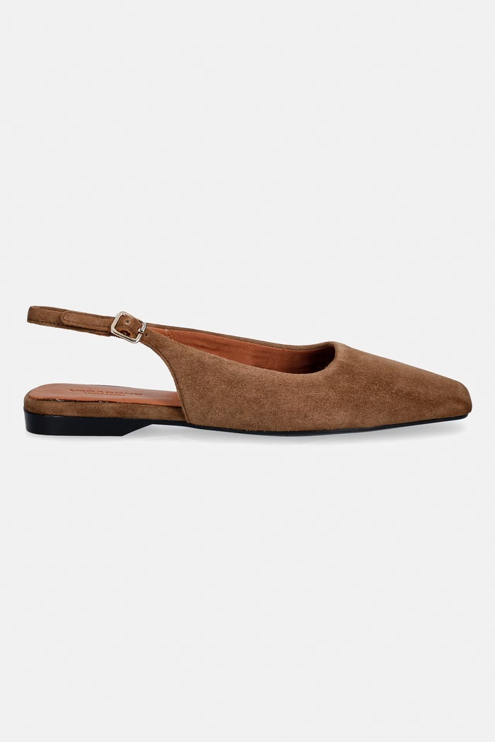 Vagabond Shoemakers Μπαλαρίνες καστόρι DELIA 5907.240.89 καφέ SS26