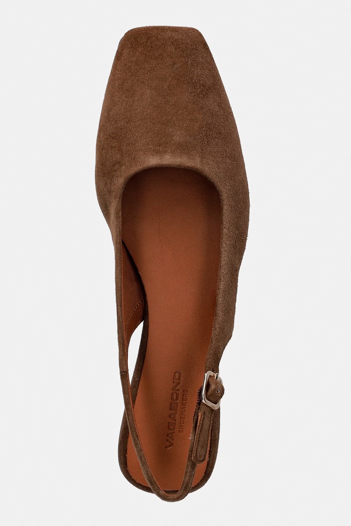 Vagabond Shoemakers Μπαλαρίνες καστόρι DELIA καφέ 5907.240.89