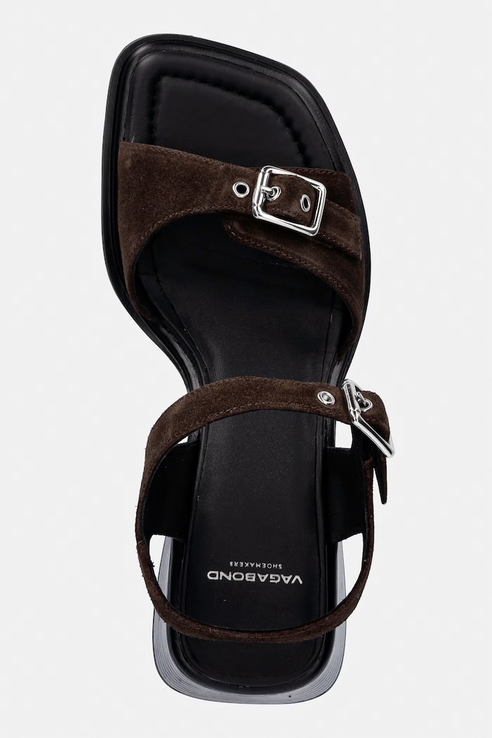 Vagabond Shoemakers sandale din piele întoarsă INES maro 5911.140.31