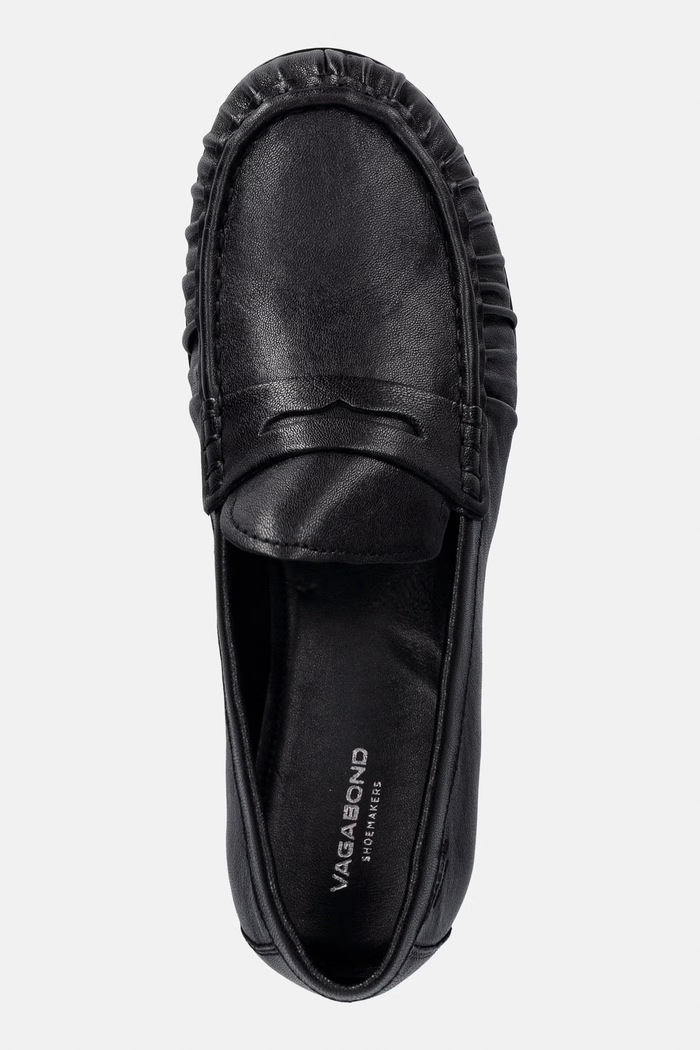 Vagabond Shoemakers mokasíny dámske kožené ALEYA čierna 6119.001.20
