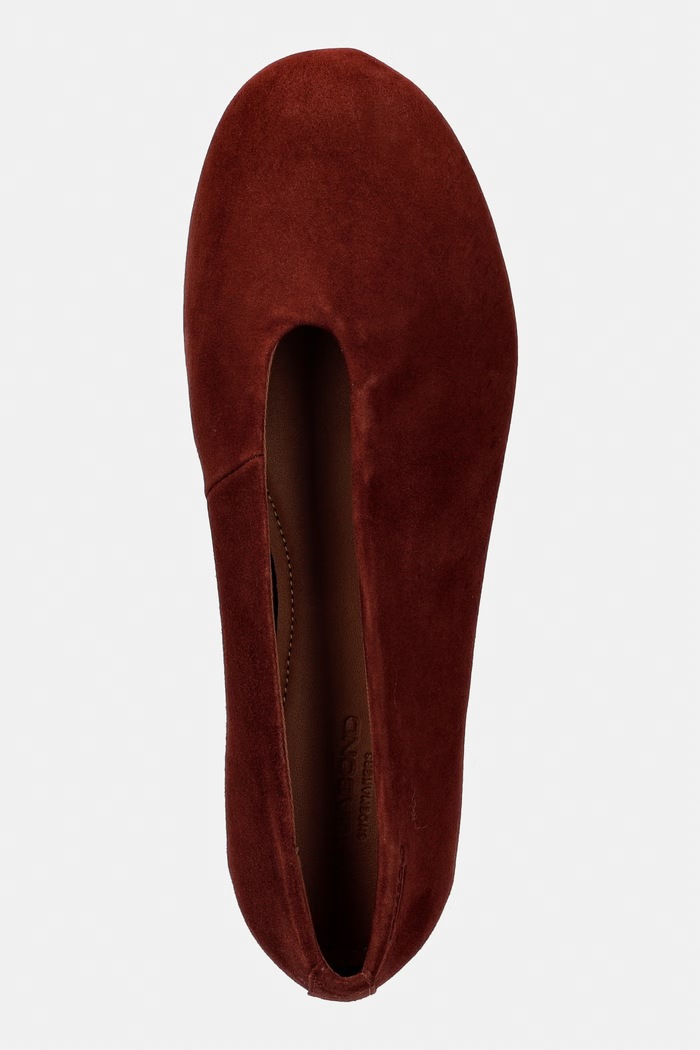 Vagabond Shoemakers baleríny semišové ALEYA burgundské 6119.140.32