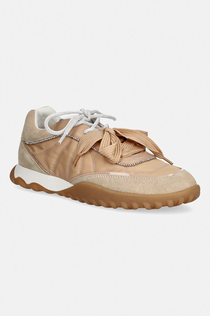 Tenisky Pinko Gea 02 semišová kůže béžová SS0179.P076.Q61