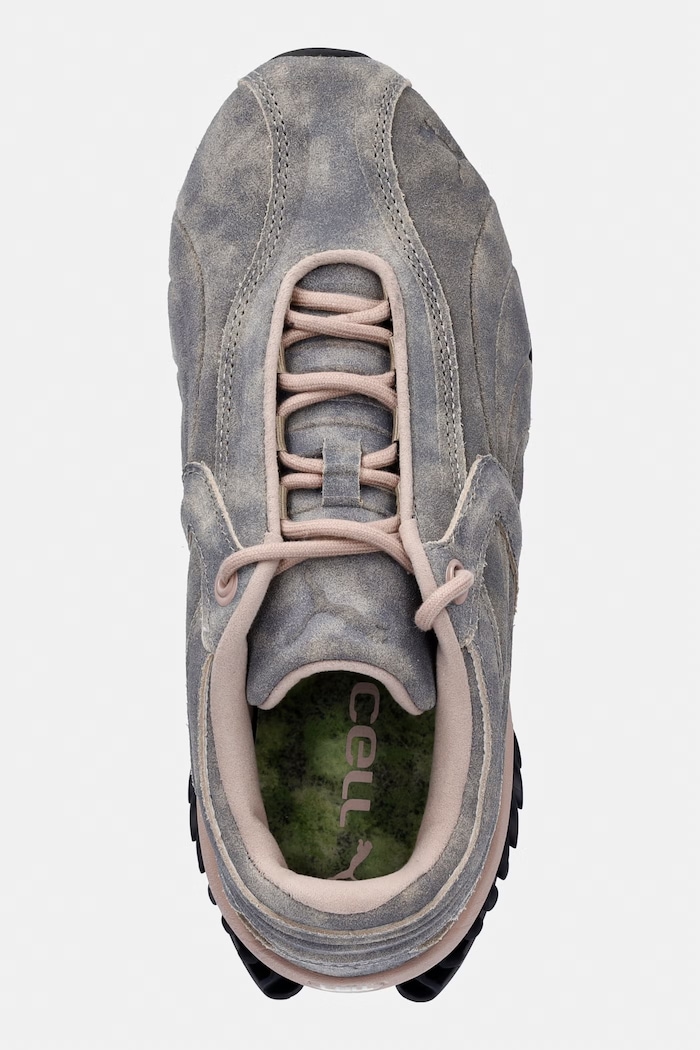 Puma Cell Geo 1 кросівки жіночі замшеві сірий 406230