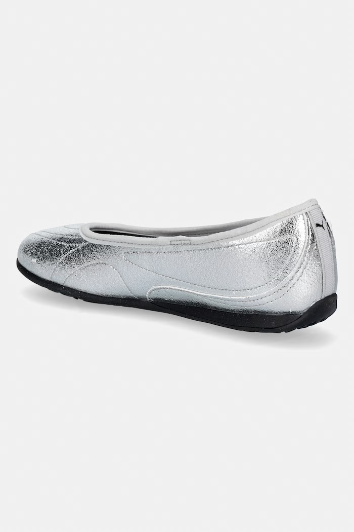 Încălțăminte Puma Catch Soleil Ballerina Metallic balerini 405843 argintiu