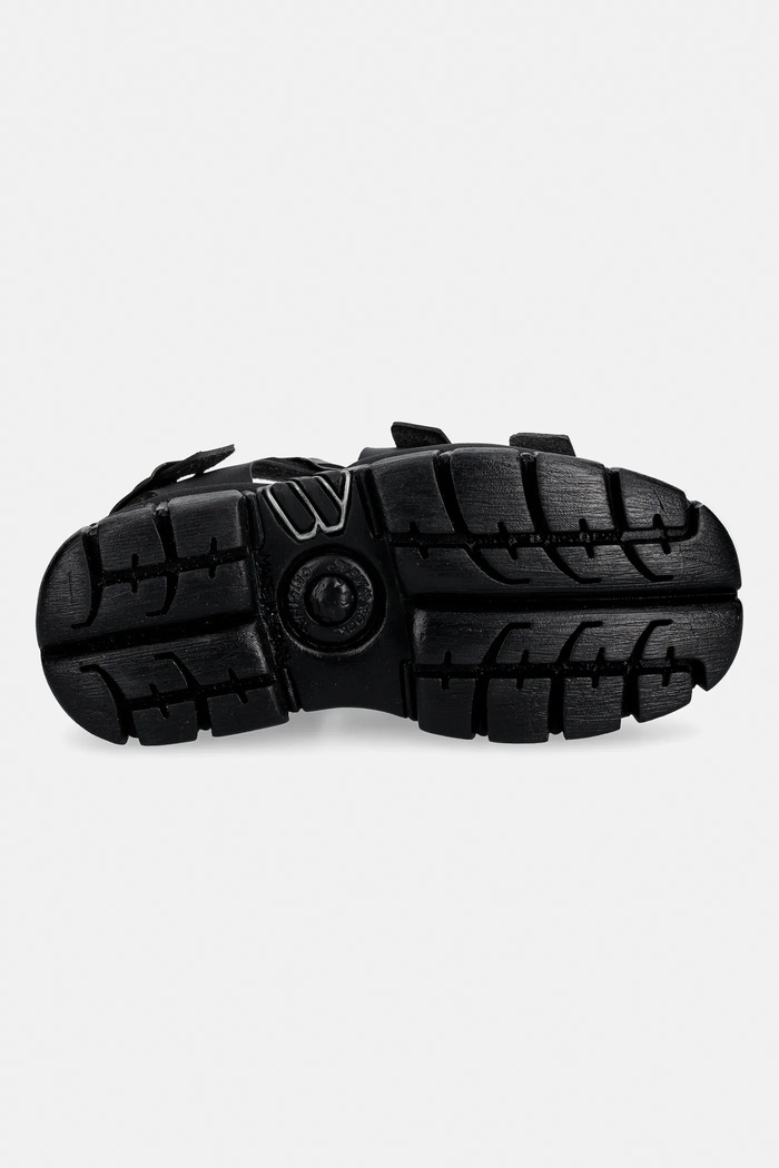 New Rock sandals VEGAN NEGRO GRUESO, TOWER CASCO NEGRO LAT M.BIOS137.V2 black