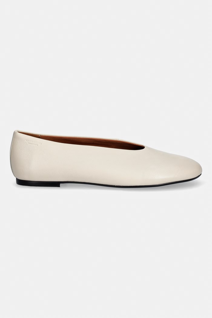 Vagabond Shoemakers baleríny kožené ALEYA 6119.101.37 béžová SS26