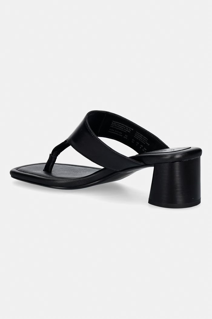 Obuwie Vagabond Shoemakers japonki damskie skórzane EVIE 6139.001.20 czarny