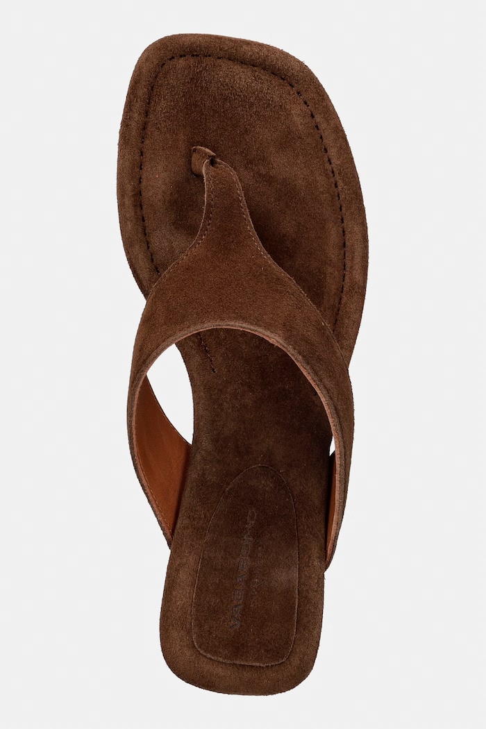 Vagabond Shoemakers japonki damskie zamszowe EVIE brązowy 6139.040.89