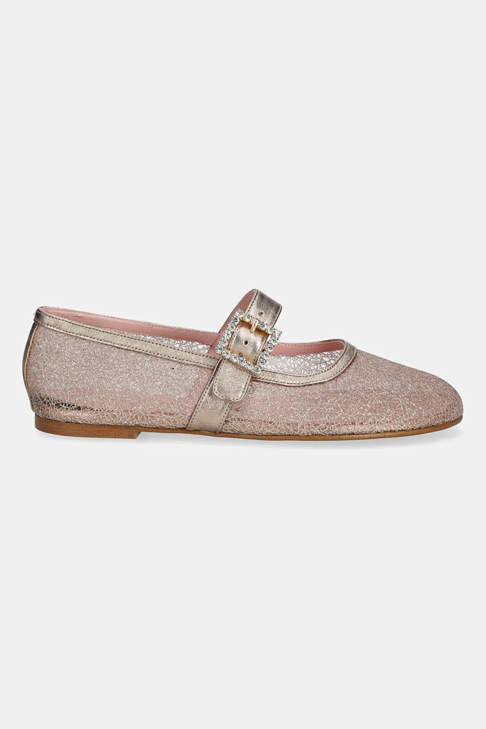 Baleríny Pretty Ballerinas Georgia 51539.005.9201 zlatá SS26