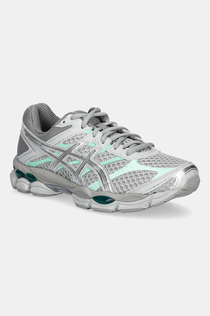 Sneakers Asics GEL-CUMULUS 16 απομίμηση λείου δέρματος γκρί 1203A733.021
