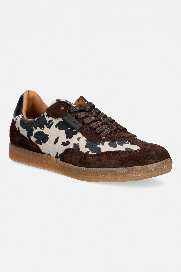 Кожаные кроссовки Steve Madden Emporia замш коричневый 11003419.25U