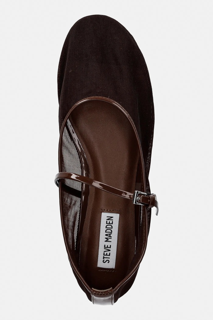 Μπαλαρίνες Steve Madden Mash καφέ 11003765.DE1