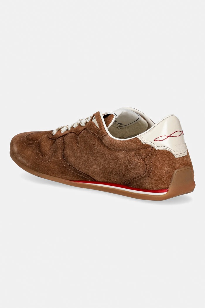 Obuća Tenisice od brušene kože ZADIG&VOLTAIRE ZV Dance SWSN01635 smeđa