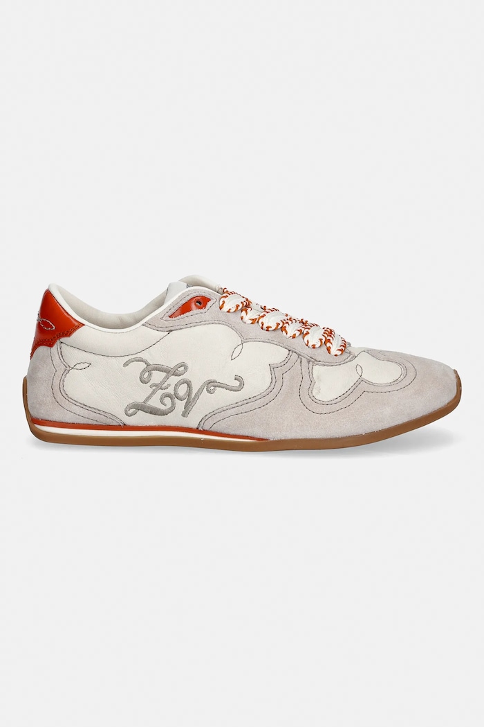 Tenisice od brušene kože ZADIG&VOLTAIRE ZV Dance SWSN01636 bež SS26