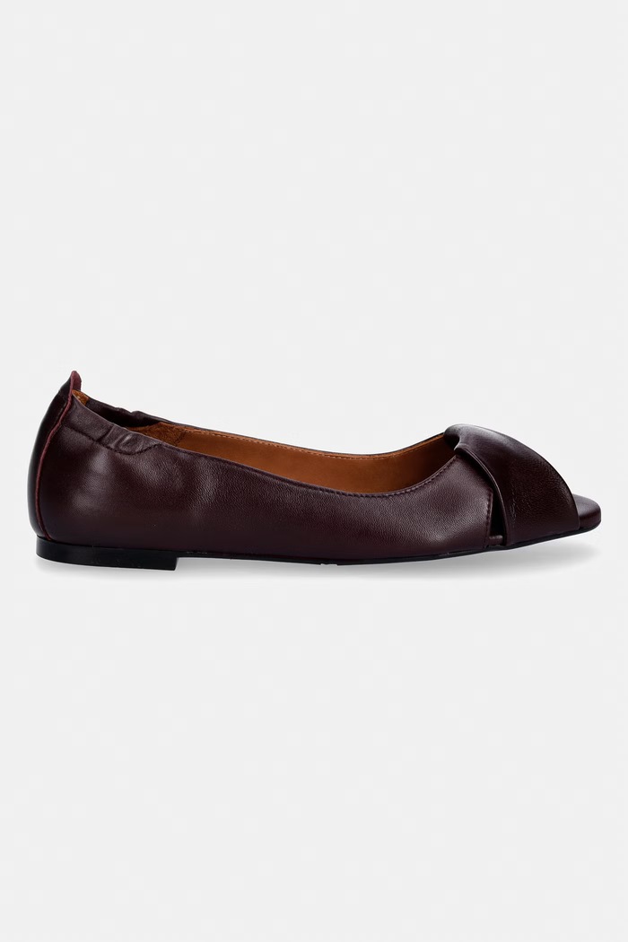 Billi Bi baleríny kožené A9410.078 burgundské SS26