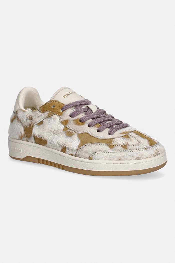 Axel Arigato sneakersy skórzane Dice T-Toe Sneaker niska beżowy F3635001