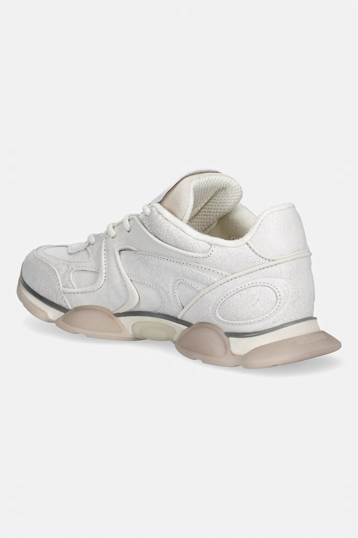 Обувки Кожени маратонки Axel Arigato Eris Crackled Sneaker F3566001 бял