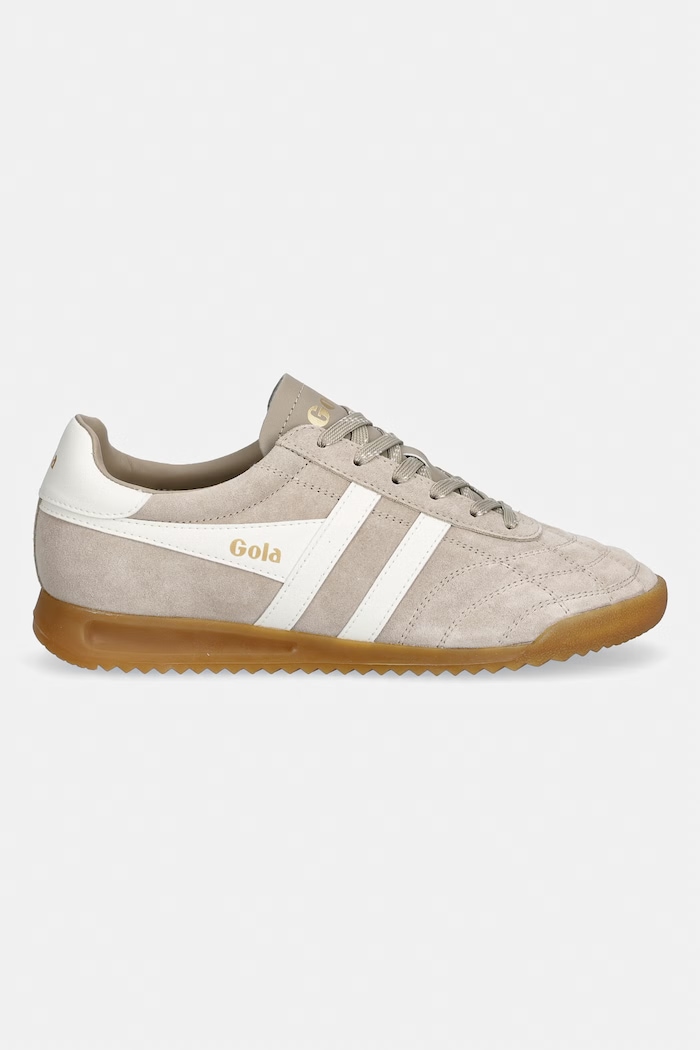 Gola sneakers din piele întoarsă STADIUM CLB808CW bej ZS26