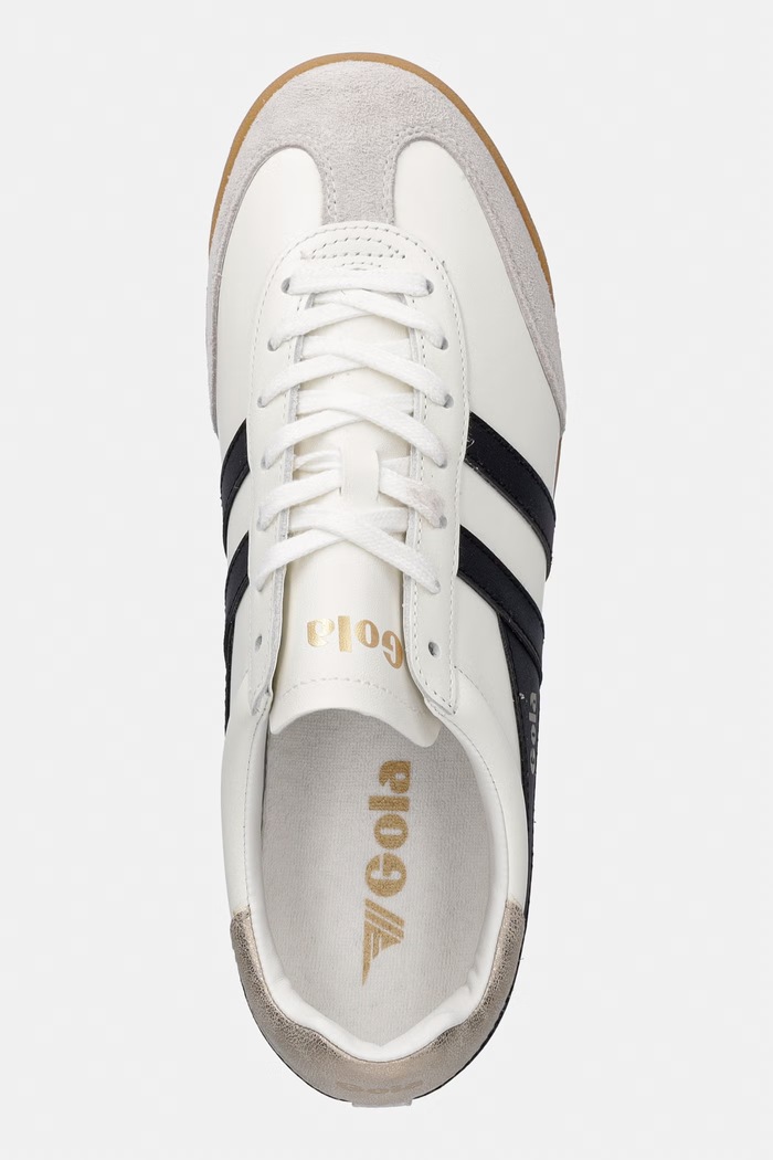 Gola sneakersy skórzane TORPEDO LEATHER beżowy CLB622XB