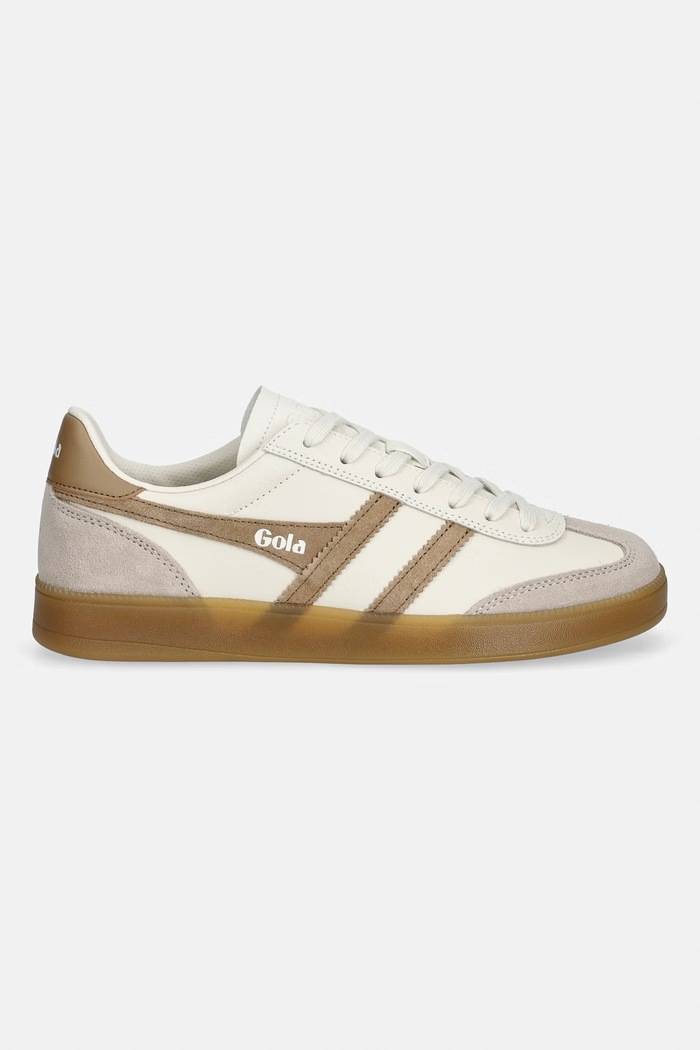 Kožené tenisky Gola VIPER LEATHER CLB744AC béžová ZS26