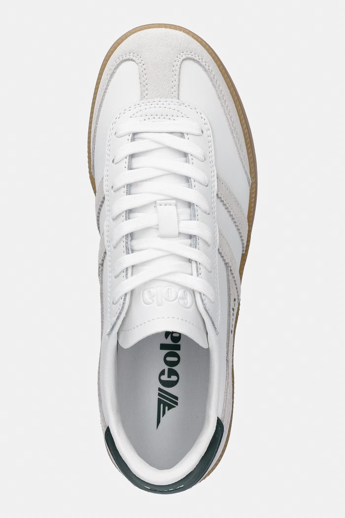 Gola VIPER LEATHER sneakersy damskie skórzane biały CLB744WW