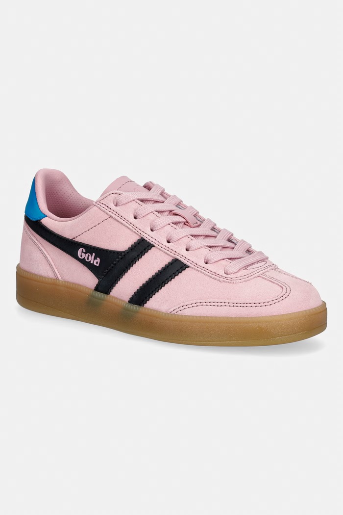 Gola sneakers din piele întoarsă VIPER piele întoarsă roz CLB735KB