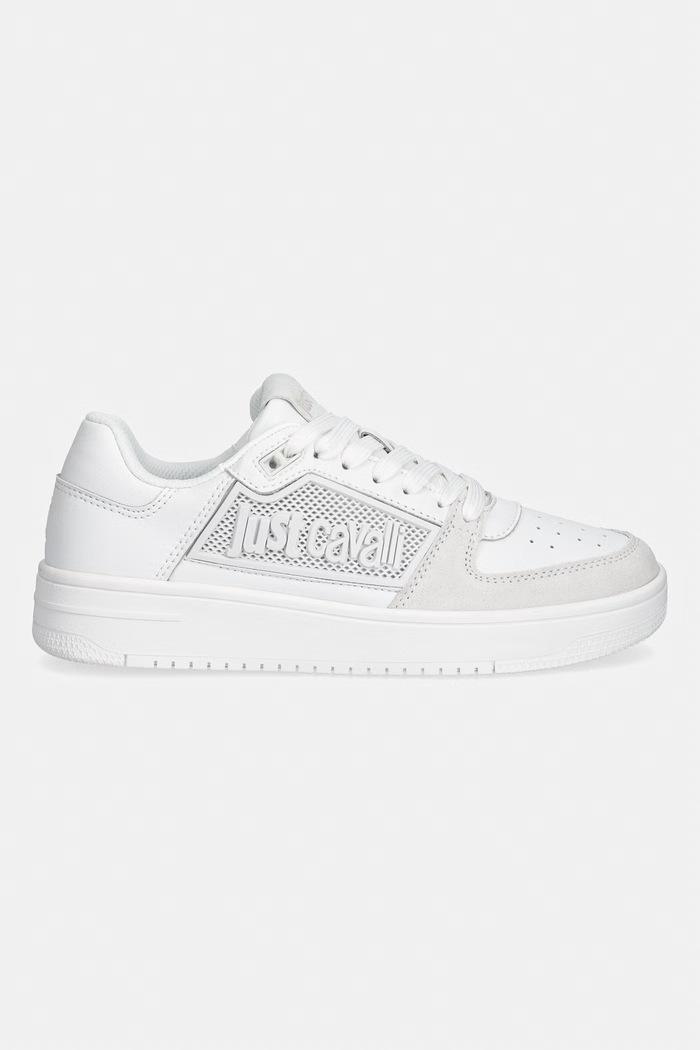 Just Cavalli sneakers 80RA3SM1ZPC09003 alb SS26