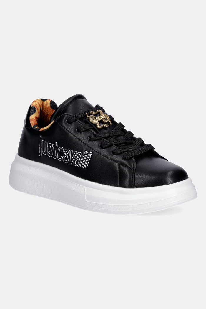 Just Cavalli sneakers piele negru 80RA3SB3ZPB99899