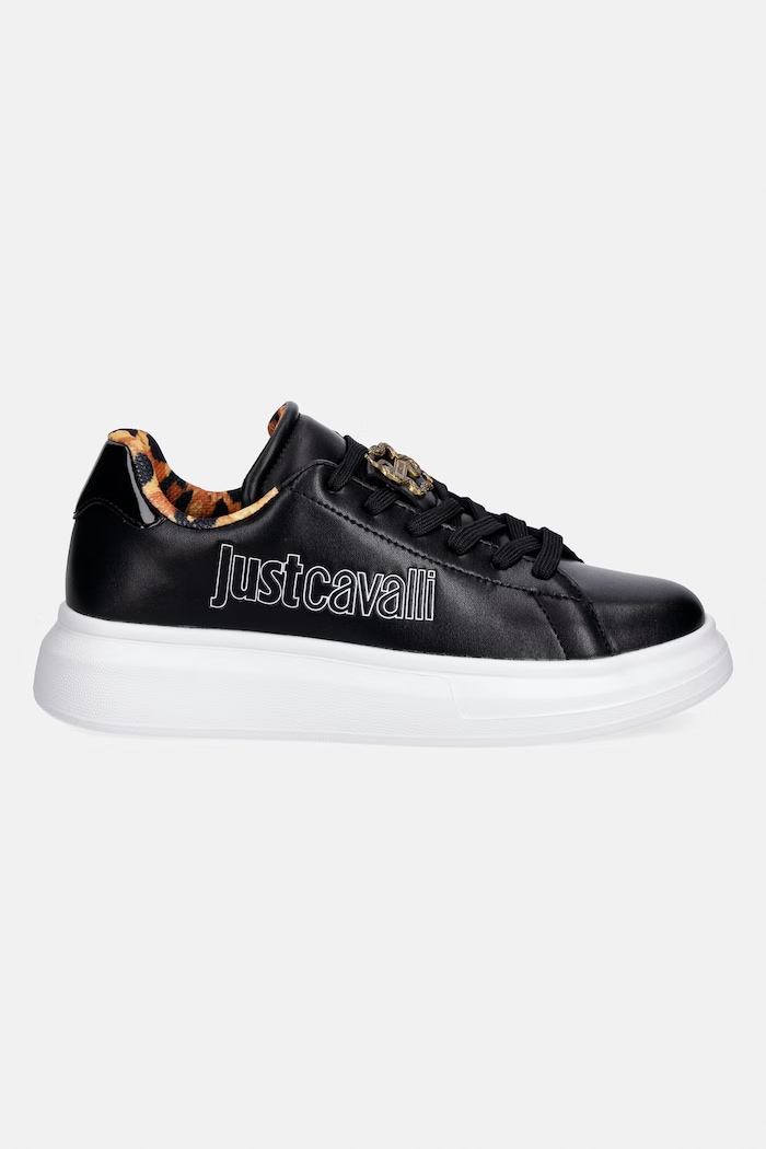 Just Cavalli sneakers 80RA3SB3ZPB99899 negru SS26