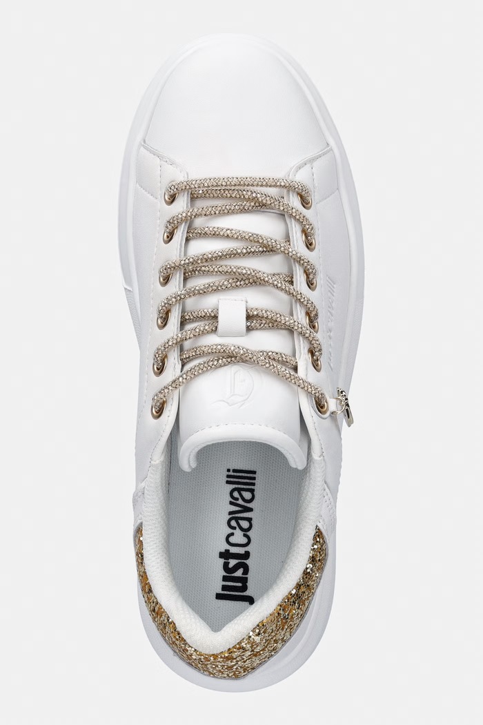 Just Cavalli sneakers alb 80RA3SB1ZPC03QA9