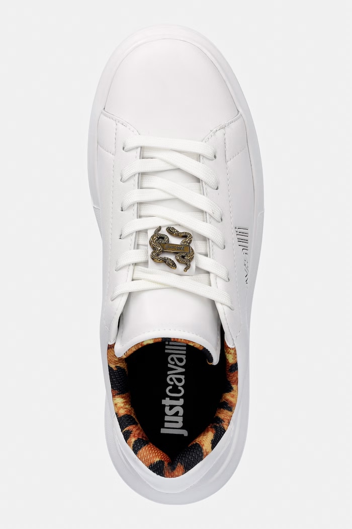 Just Cavalli sneakers alb 80RA3SB3ZPB99003