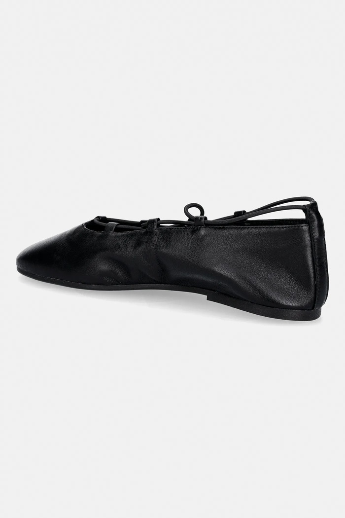 Παπούτσια Δερμάτινες μπαλαρίνες Steve Madden Bombshell 11005208.017 μαύρο