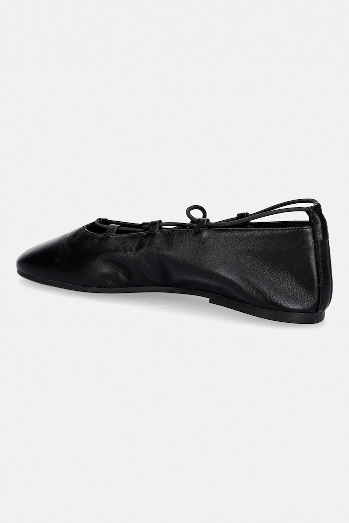 Παπούτσια Δερμάτινες μπαλαρίνες Steve Madden Bombshell 11005208.017 μαύρο