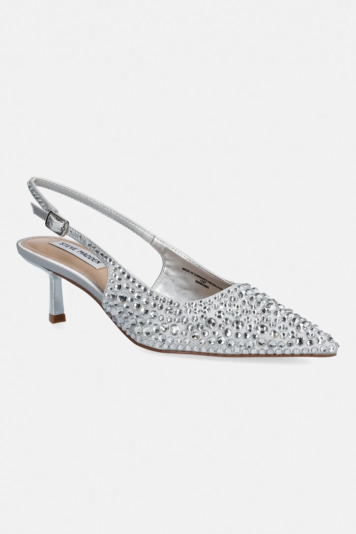 Γόβες Steve Madden Korra-R συνθετικό ασημί 11004977.04R