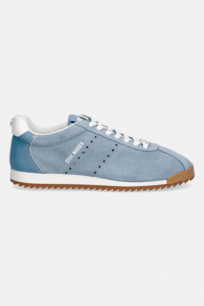 Semišové tenisky Steve Madden Mirage-Sm 11003908.455 modrá SS26